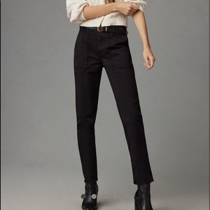 Pilcro Utility Slim Straight-Leg Pants. Sz 30.  Color:Carbon.